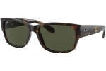 Ochelari de soare Ray-Ban RB4388 710/31 Dreptunghiulari Havana