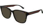 Ochelari de soare Gucci GG0417SK 003 Pătrați Havana