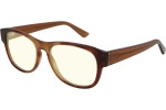 Ochelari de soare Gucci GG0996S 002 Pătrați Havana