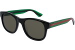 Ochelari de soare Gucci GG0003SN 002 Pătrați Negri