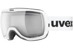 Ochelari de schi uvex downhill 2100 VP X 1030 Lentilă unică | Shield Albi