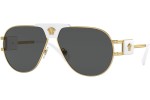 Ochelari de soare Versace Special Project Aviator VE2252 147187 Pilot Aurii