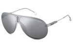 Ochelari de soare Carrera SUPERCHAMPION 6LB/T4 Pilot Argintii