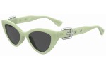 Ochelari de soare Moschino MOS142/S 1ED/IR Cat Eye Verzi