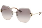 Ochelari de soare Bvlgari BV6105B 278/3B Oversize Aurii