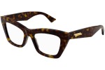 Ochelari Bottega Veneta BV1215O 002 Cat Eye Havana