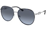 Ochelari de soare Michael Kors Empire MK1128J 10158F Rotunzi Argintii