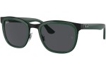 Ochelari de soare Ray-Ban Clyde RB3709 002/87 Pătrați Verzi