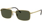 Ochelari de soare Ray-Ban RB3717 919631 Dreptunghiulari Aurii