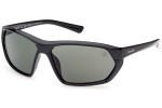 Ochelari de soare Timberland TB9310 01R Polarized Dreptunghiulari Negri