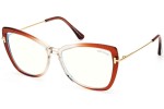 Ochelari Tom Ford FT5882-B 044 Cat Eye Multicolor