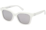 Ochelari de soare Moncler Audree ML0266 21C Dreptunghiulari Albi