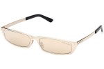 Ochelari de soare Tom Ford Everett FT1059 32G Dreptunghiulari Bej