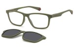 Ochelari Polaroid PLD2147/CS DLD/M9 Polarized Dreptunghiulari Verzi