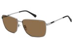 Ochelari de soare Polaroid PLD2143/G/S/X 6LB/SP Polarized Dreptunghiulari Argintii