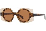 Ochelari de soare Emporio Armani EA4207 603073 Rotunzi Havana