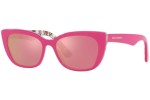 Ochelari de soare Dolce & Gabbana DX4427 3207/Z Cat Eye Roz