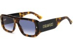 Ochelari de soare Dsquared2 D20107/S 086/08 Dreptunghiulari Havana