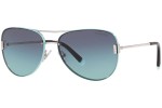 Ochelari de soare Tiffany & Co. TF3066 60019S Pilot Argintii