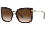 Ochelari de soare Tiffany & Co. TF4185 80153B Pătrați Havana