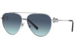 Ochelari de soare Tiffany & Co. TF3092 60019S Pilot Argintii