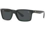 Ochelari de soare Ray-Ban RB4393M F68087 Dreptunghiulari Verzi