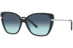 Ochelari de soare Tiffany & Co. TF4190 80559S Cat Eye Negri