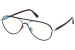 Ochelari Tom Ford FT5897-B 052 Pilot Havana