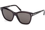 Ochelari de soare Tom Ford Lucia FT1087 05D Polarized Pătrați Negri