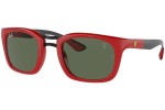 Ochelari de soare Ray-Ban RB8362M F66371 Pătrați Roșii