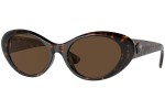 Ochelari de soare Versace VE4455U 108/73 Ovali Havana