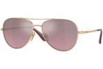 Ochelari de soare Vogue Eyewear VJ1001 51527A Pilot Roz