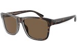 Ochelari de soare Emporio Armani EA4208 605273 Dreptunghiulari Havana