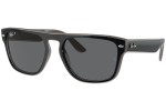 Ochelari de soare Ray-Ban RB4407 673381 Polarized Pătrați Negri