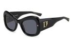 Ochelari de soare Dsquared2 D20137/S 2M2/IR Pătrați Negri