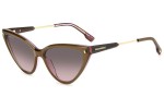 Ochelari de soare Dsquared2 D20134/S HKL/M2 Cat Eye Maro