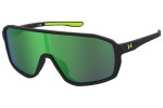 Ochelari de soare Under Armour UAGAMEDAYJR 71C/Z9 Lentilă unică | Shield Negri