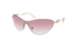 Ochelari de soare Swarovski SK7023 40138D Lentilă unică | Shield Aurii