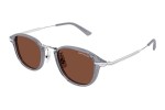 Ochelari de soare Mont Blanc MB0336S 004 Rotunzi Gri