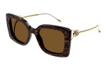 Ochelari de soare Gucci GG1567SA 002 Dreptunghiulari Havana