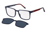 Ochelari Tommy Hilfiger TH2145/CS 8RU/C3 Dreptunghiulari Albaștri