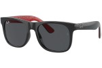 Ochelari de soare Ray-Ban Junior Junior Justin Marvel Collection RJ9069S 716687 Pătrați Negri