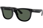 Ochelari de soare Ray-Ban RBR0502SF 6677VR Pătrați Negri