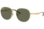 Ochelari de soare Ray-Ban RB3727D 001/9A Polarized Rotunzi Aurii