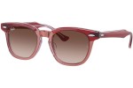 Ochelari de soare Ray-Ban Junior RJ9098S 715413 Pătrați Violeți