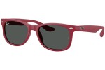 Ochelari de soare Ray-Ban Junior New Wayfarer Junior RJ9052S 717887 Pătrați Roșii