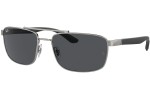 Ochelari de soare Ray-Ban RB3737 004/87 Dreptunghiulari Gri