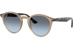 Ochelari de soare Ray-Ban RB2180 6788V1 Rotunzi Maro