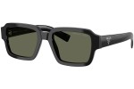 Ochelari de soare Prada PR02ZS 1AB03R Polarized Dreptunghiulari Negri