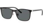 Ochelari de soare Ray-Ban Junior RJ9551S 295/81 Polarized Pătrați Negri